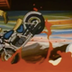 To be fair, it’s genuinely difficult to drive directly into a river of lava but somehow survive long enough to crash into something.